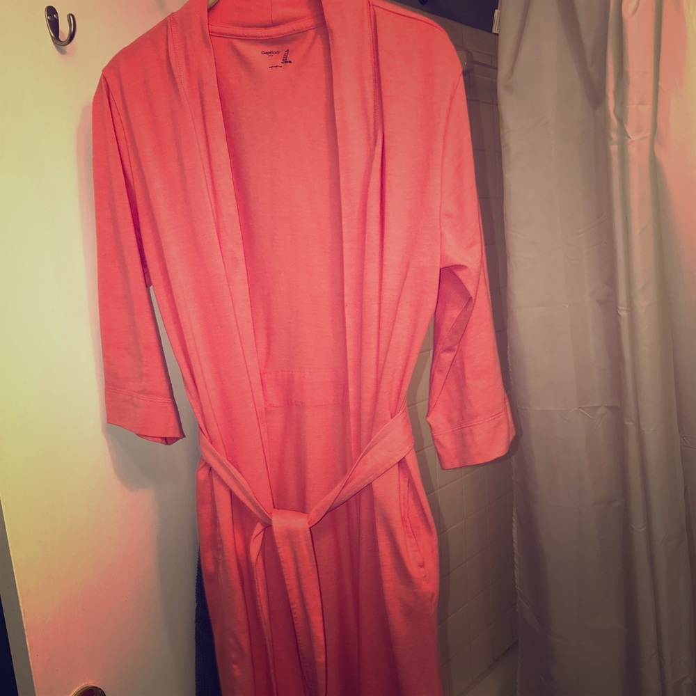 Gap Body cotton shortie robe